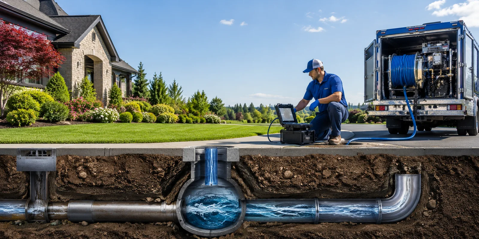 Drainage restoration information for Grassflat, PA